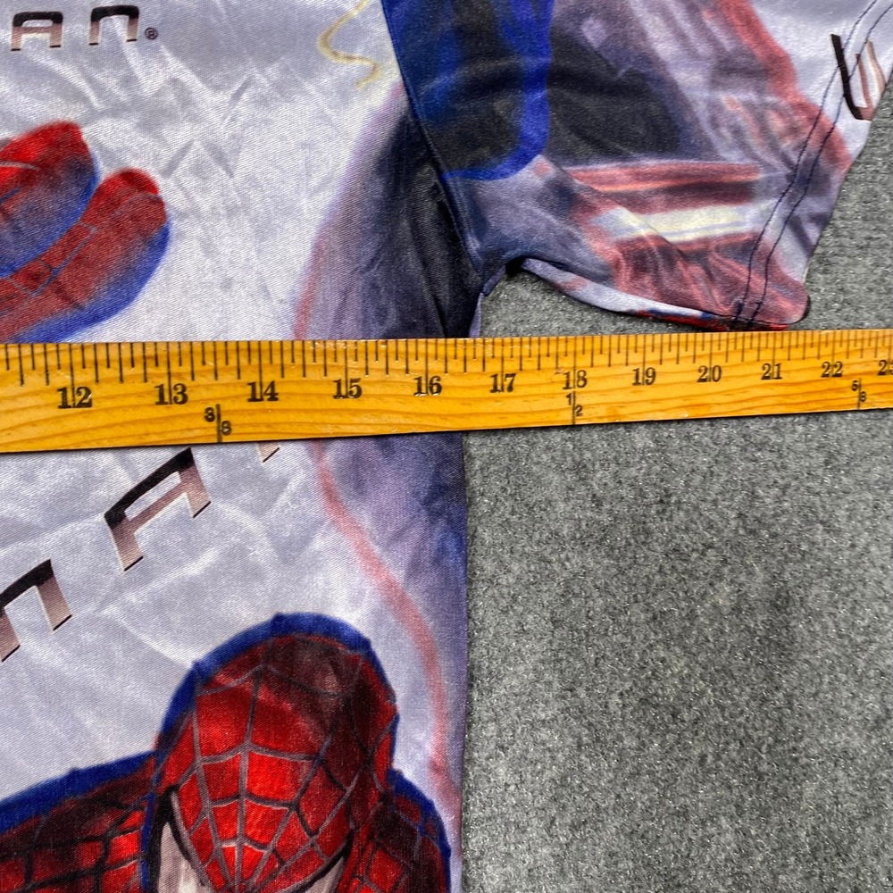 Kids Spider Man 2002 AOP Graphic T Shirt Marvel Superhero Movie Merch Size M - Picture 2 of 7
